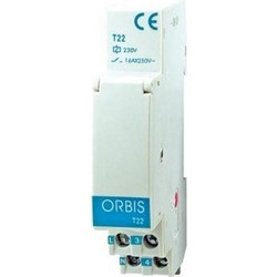 Orbis Αυτόματος Κλιμακοστασίου 230V 16Α Με Χρόνο Ρύθμισης 45sec - 7min T-22