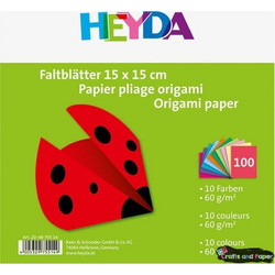 HEYDA ORIGAMI 100 ΦΥΛΛΑ 15χ15 ΑΣΟΡΤΙ 20-4875514