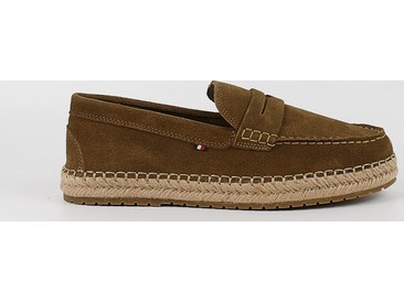 Ανδρικά ΜοκασίνιαTommy Hilfiger Flexible Hilfiger Sde Espadrille FM0FM05794-GVQ Καφέ