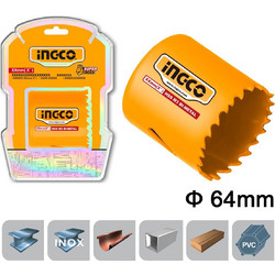 Ingco HSB10641 Ποτηροτρύπανο Bi-Metal 64mm