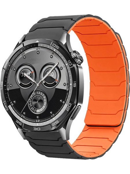 Hoco WH21 Λουράκι Σιλικόνης Black / Orange (Universal 22mm)