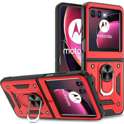 Bodycell Motorola RAZR 60 / 60 Ultra Armor Slide Cover Θήκη Red (Motorola RAZR 60 / 60 Ultra)