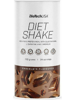 Biotech USA Diet Shake Chocolate Πρωτεΐνη Ορού Γάλακτος Γράμμωσης 720gr