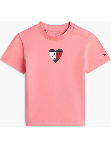 Βρεφική μπλούζα μακό FLAG SMILE TEE S/S KN0KN02355TIE