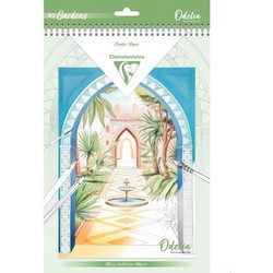 CLAIREFONTAINE ΜΠΛΟΚ ΖΩΓΡΑΦΙΚΗΣ ODELIA GARDEN Α4 20Φ