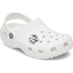 Crocs Jibbitz Decorative Shoe made of Silver White 10013405