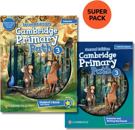CAMBRIDGE PRIMARY PATH 3 SUPER PACK 3 (SB + GR WB + WORDLIST) 2ND ED