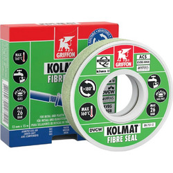 ΤΑΙΝΙΑ ΣΤΕΓΑΝΟΠΟΙΗΣΗΣ KOLMAT FIBRE SEAL 12mmx15m GRIFFON