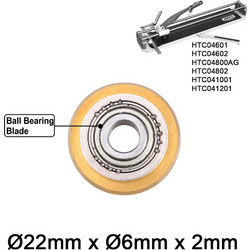 Ingco Ανταλλακτικό Μαχαίρι Κόφτη Πλακιδίων (22x6x2mm) - HTC04602B