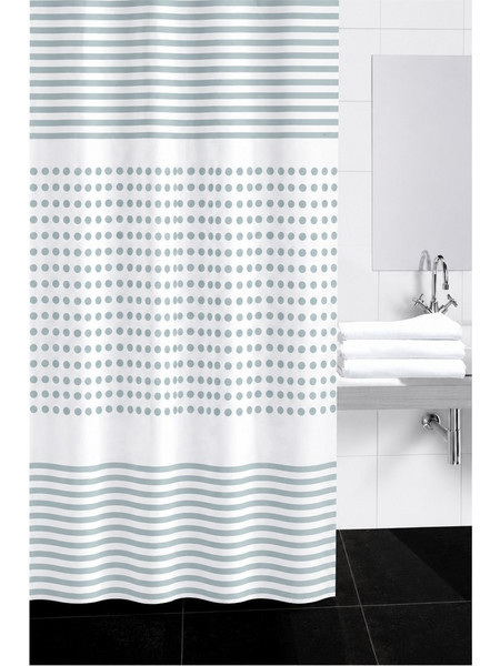 Click Κουρτίνα Μπάνιου Πλαστική Μπλε 180x180cm 6-65-560-0013