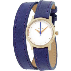 Nixon Γυναικείο Ρολόι με Μωβ Δερμάτινο Λουράκι A403-1675-00