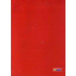 For You - Τετράδιο Ραφτό Ριγέ B5 2 Θέματα 64 Φύλλα 80gr, Κόκκινο 98641