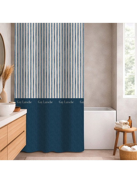 Κουρτίνα Μπάνιου 185x240 Avene Denim 5206480697302
