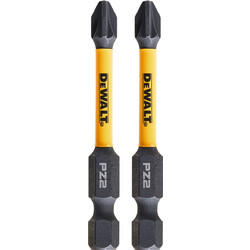 Dewalt Μύτες Impact Torsion 57mm PZ2 2Τμχ DT70531T-QZ