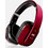 August EP650 Ασύρματα Bluetooth Ακουστικά Over Ear Μαύρα Κόκκινα