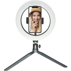 GBC 59.8810.00 USB Ring Light LED 200mm - 240lm, 3000-5000K & 3 Λειτουργίες