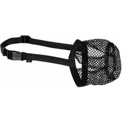 Trixie Φίμωτρο Προστασίας Από Φόλα Polyester X-Large: 37cm Μαύρο