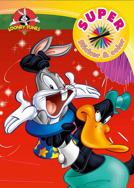 Βιβλίο Ζωγραφικής + Αυτοκόλλητα, Looney Tunes
