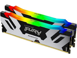 Kingston Fury Renegade RGB 32GB (2X16GB) DDR5 RAM 6400MHz C32 Silver