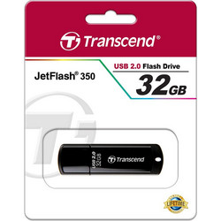 Transcend JetFlash 350 32GB USB Stick 2.0 με USB-A