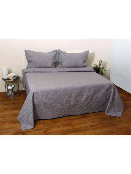 Anna Riska Σετ Κουβερτώριο Υπέρδιπλο 220x240 Olivia Grey