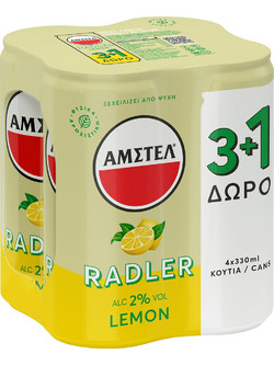 Amstel Radler Κουτί 4x330ml