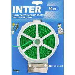 Σύρμα Λουλουδιών 50m Πράσινο INTER 794301-5