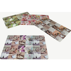 Σουπλά Hearts 43.5x28.5cm Σε 4 Σχέδια