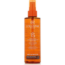 Collistar Supertanning Dry Αδιάβροχο Λάδι Μαυρίσματος Σώματος SPF15 200ml