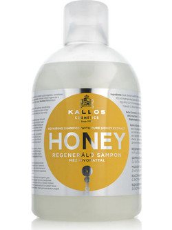Kallos KJMN Honey Σαμπουάν για Επανόρθωση για Ξηρά & Ταλαιπωρημένα Μαλλιά 1lt