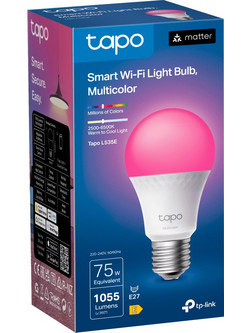 Smart Wi-Fi Light Bulb, Multicolor E27 Base