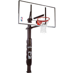 Μπασκέτα σταθερή Spalding 60 Glass ρυθμιζόμενου ύψους - 421120