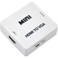 POWERTECH HD Video Converter HDMI σε VGA & 3.5mm Audio CAB-H073, Full HD