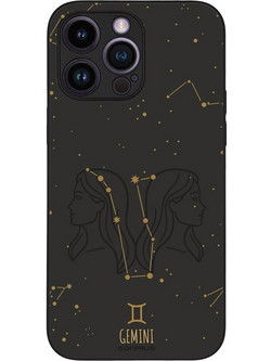 Sonique Zodiac Series Gemini Back Cover (iPhone 14 Pro Max)