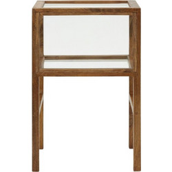 House Doctor - Side table, HDMontre - Antique brown - l: 38 cm, w: 28 cm, h: 60 cm