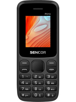 Sencor Element P013 Dual SIM Κινητό με Κουμπιά Μαύρο