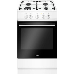 Amica 57GGS1.23OFPW Κουζίνα Αερίου 56lt με Εστίες Αερίου 50cm