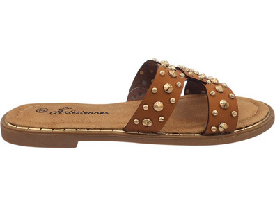 LES ARLESSIENES Πέδιλο Mule 36-41 - ΤΑΜΠΑ - LA0038440/14