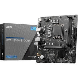 MSI Pro H610M-E DDR4 Motherboard Micro ATX με Intel 1700 Socket