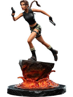 Weta Workshop Tomb Raider Lara Croft The Sanctuary of Flame 18cm