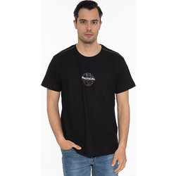 ORIGIN T-Shirt Λαιμόκοψη Με Στάμπα 232709 ΜΑΥΡΟ ΜΑΥΡΟ