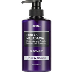 Kundal Honey & Macademia Hydro-Intensive Protein Premium Hair Treatment Cherry Blossom Θεραπεία Μαλλιών με Μέλι & Μακαντέμια, 500ml