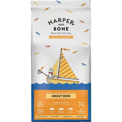 Harper & Bone Adult Medium & Large Ocean Wonders Low Grain with Tuna, Salmon & White Fish 2kg