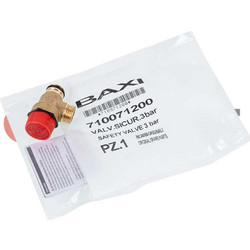 Βαλβίδα Ασφαλείας | BAXI 710071200 | 3 Bar - 1/2''