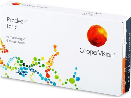 Cooper Vision Proclear Toric Μηνιαίοι Φακοί Επαφής Αστιγματικοί 6τμχ