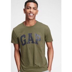 Gap Logo Μπλούζα army jacket green