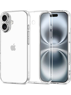 Forcell iPhone 16 Θήκη Σιλικόνης TPU 1.5mm - Διάφανη