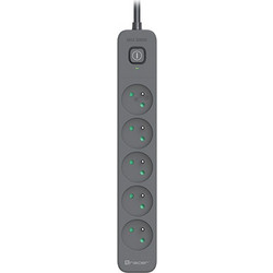 Tracer Power Strip Super Line+ 5-socket 1.5m (TRALIS47813)