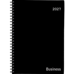 Next ημερολόγιο 2027 business xxl ημερήσιο σπιράλ μαύρο 24x34εκ