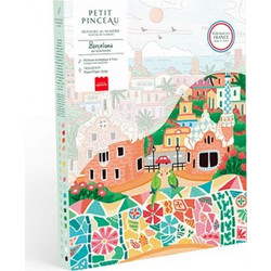 La Petite Epicerie Petit Pinceau Barcelona - Κιτ Ζωγραφικής με Αριθμούς